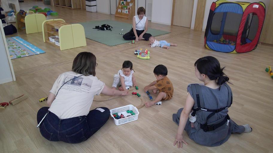 ちあふる・ちゅうおうの子育てサロンの様子です