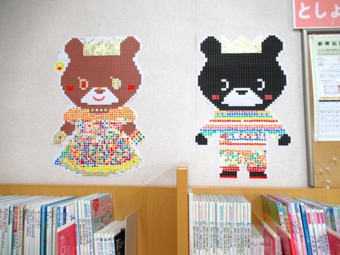 「シールでおえかき」写真6