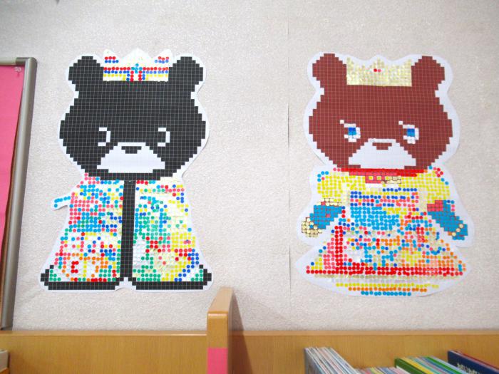 「シールでおえかき」写真5