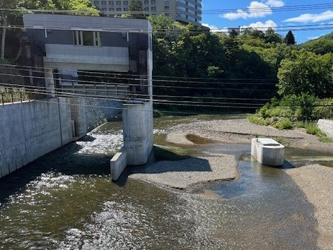 玉川橋取水堰