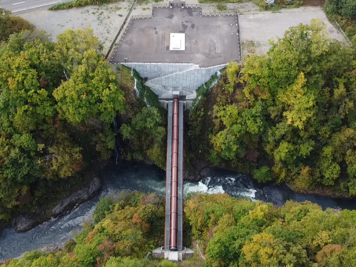 定山渓水路橋