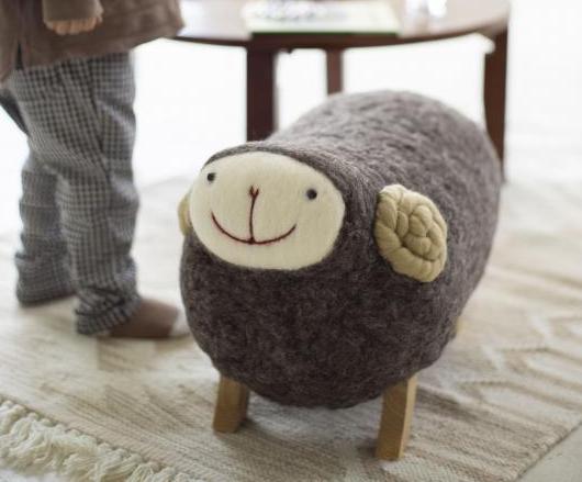 ふわふわラムキンチェアの写真
