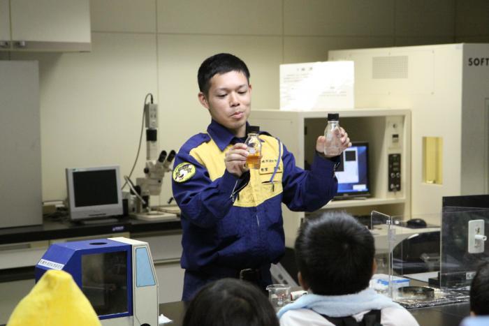 消防学校市民公開の様子の画像