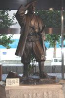 島義勇の像の写真