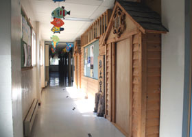 小野幌小学校の郷土室