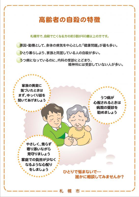 高齢者の自殺の特徴