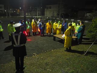町内会活動(迷惑駐車のパトロール)1
