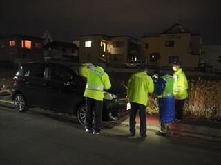 町内会活動（迷惑駐車のパトロール）2