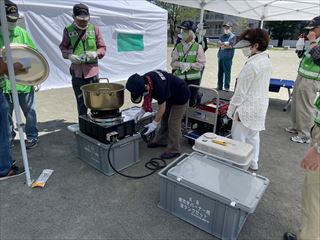町内会活動写真（防災活動）1