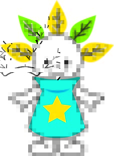 厚別区マスコットキャラクターピカットくん