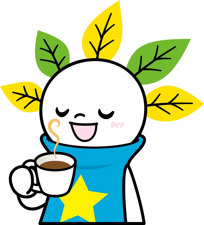 ピカットくんイラスト(コーヒー)