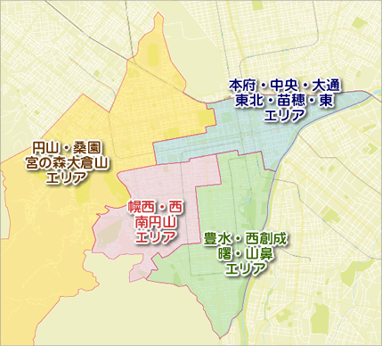 ウオーキングコース地図