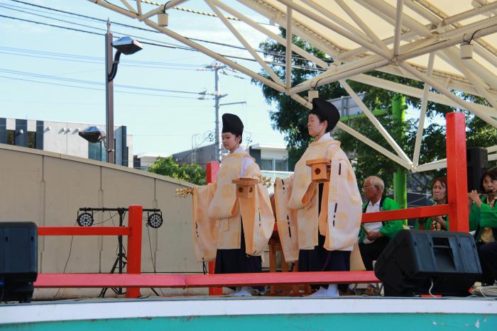 近隣市交流ステージ(江別)