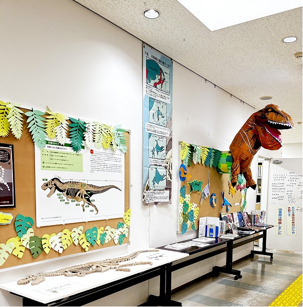 恐竜の世界の展示写真