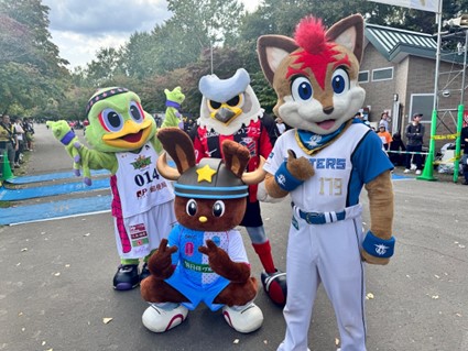 札幌マラソンスタート集合写真