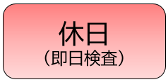 休日（即日検査）