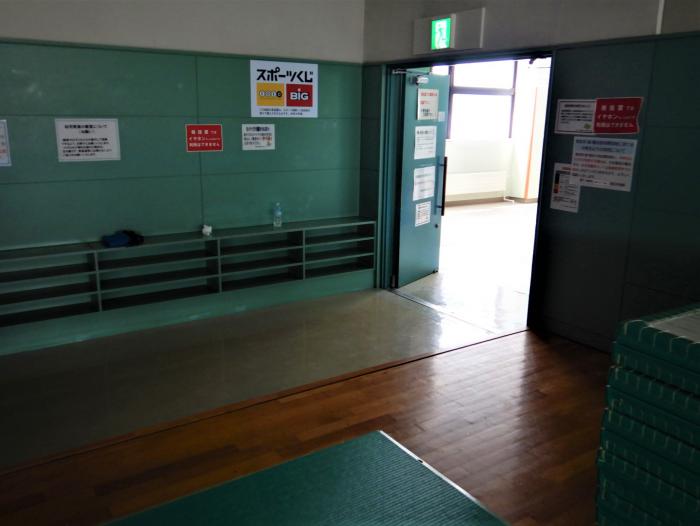 札幌市西区体育館柔道畳設置の写真1