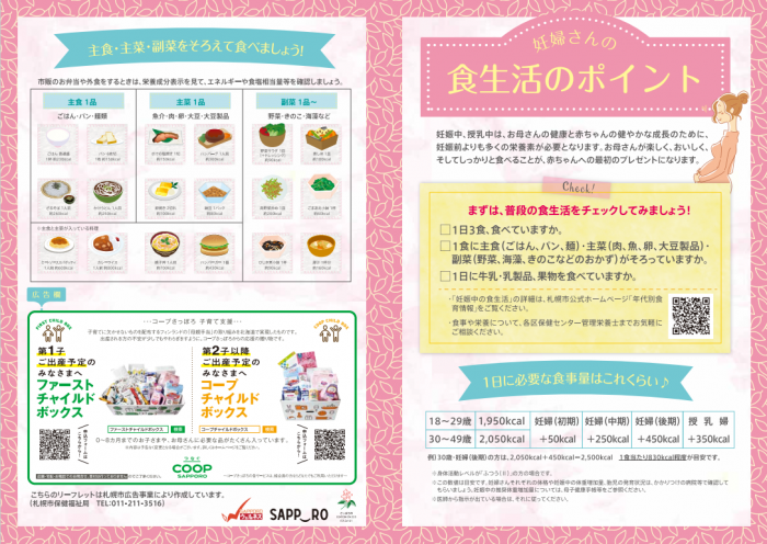 妊婦さんの食生活のポイント