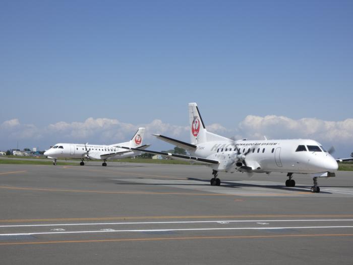 北海道エアシステムの飛行機の写真2