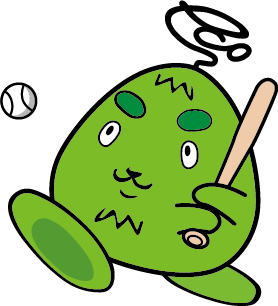 野球をするやまベェの画像