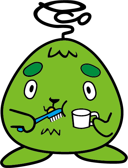 はみがきするやまベェの画像