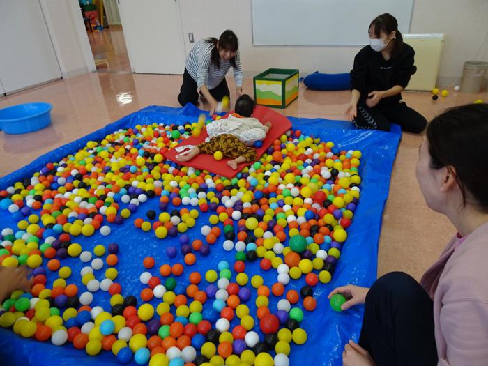 ひまわり整肢園の理学療法